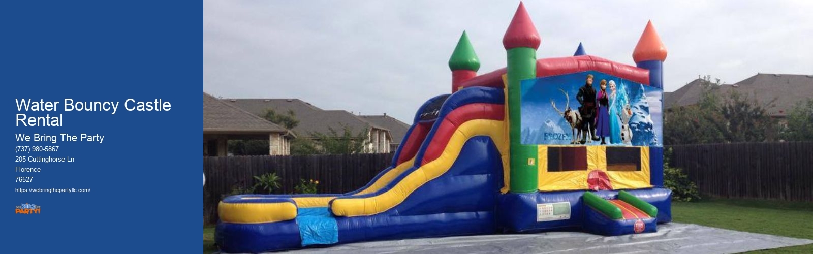Water Bouncy Castle Rental