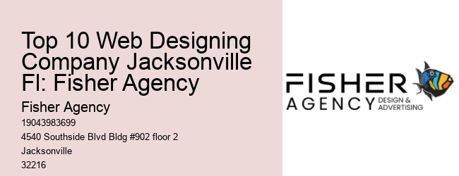 Top 10 Web Designing Company Jacksonville Fl: Fisher Agency