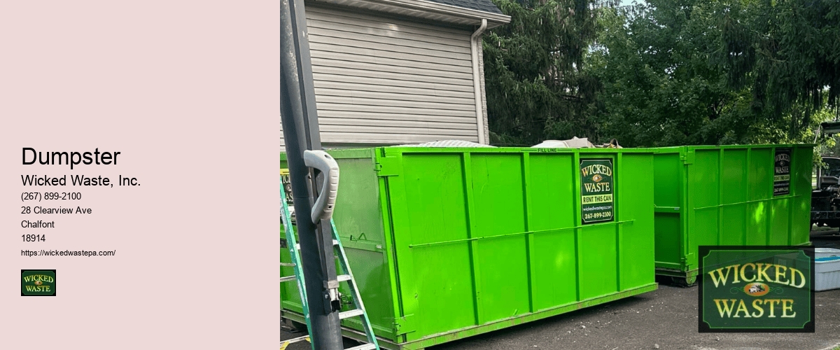 yard waste dumpster rental near me