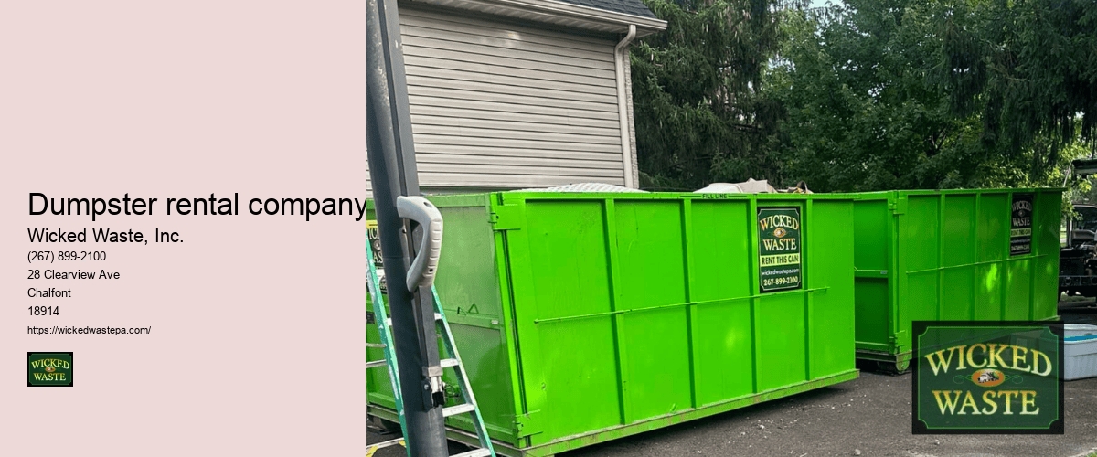 commercial dumpster rental