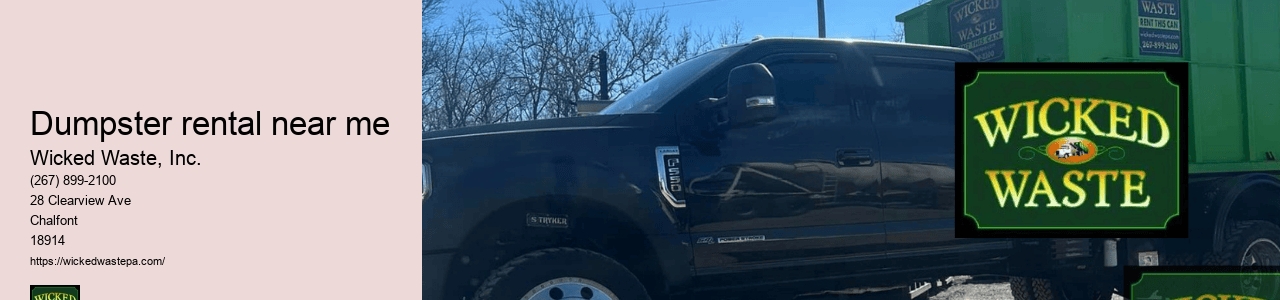 dumpster rental near me