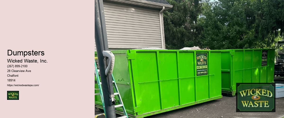 rubbish container rental