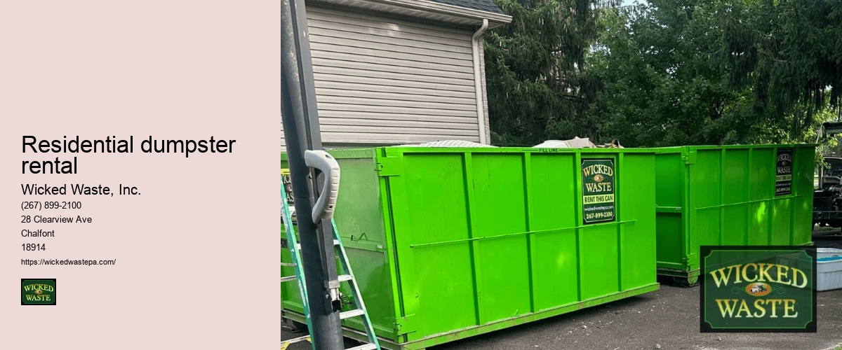 8 yard dumpster rental cost