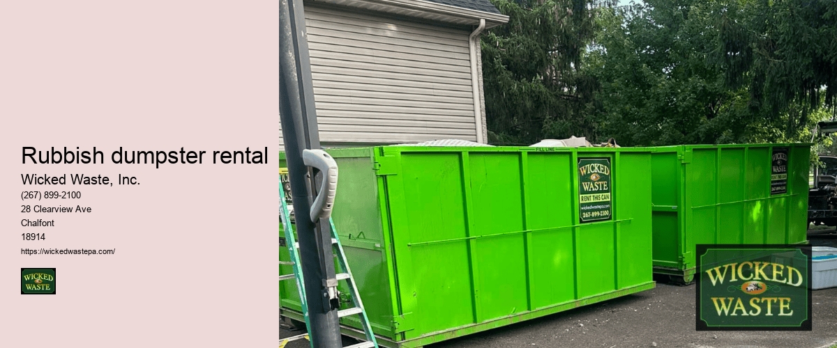 2 yard dumpster service near me