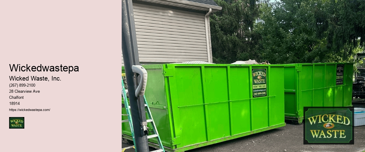residential trash container rental