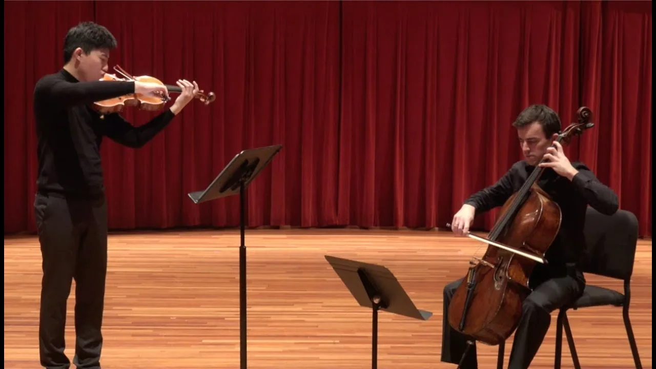 Beethoven "Eyeglasses" Duo for Viola and Cello